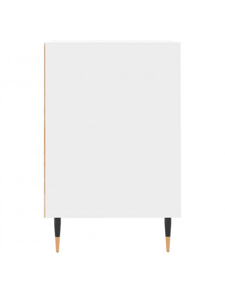 Mobile Porta TV Bianco 100x35x55 cm in Legno Multistrato