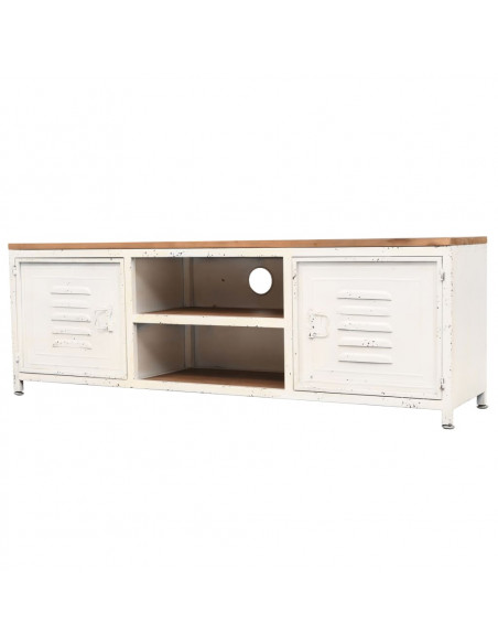 Mobile TV 120x30x40 cm Bianco