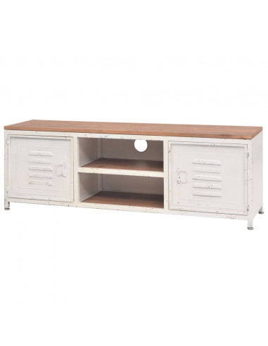 Mobile TV 120x30x40 cm Bianco