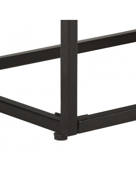 Mobile Porta TV 130x30x45 cm in Legno Massello di Acacia