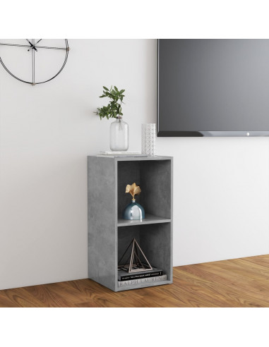 Mobile Porta TV Grigio Cemento 72x35x36,5 cm Legno Multistrato