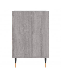 Mobile TV Grigio Sonoma 100x35x55 cm in Legno Multistrato 2