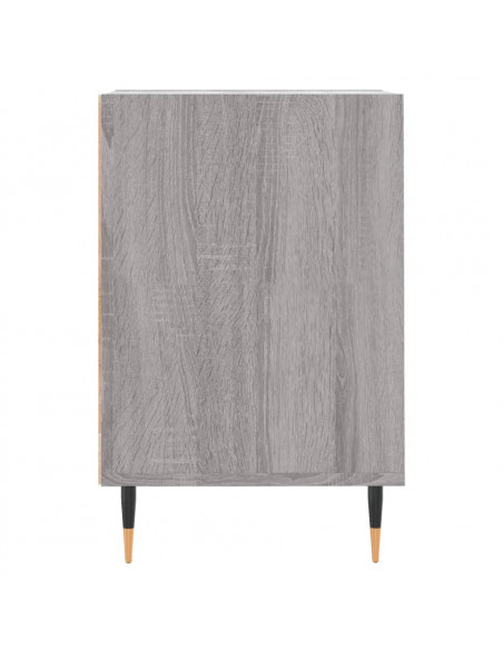 Mobile TV Grigio Sonoma 100x35x55 cm in Legno Multistrato