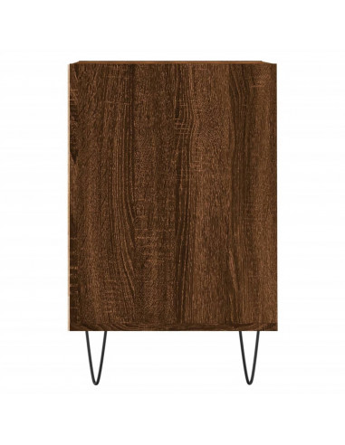 Mobile TV Rovere Marrone 100x35x55 cm in Legno Multistrato