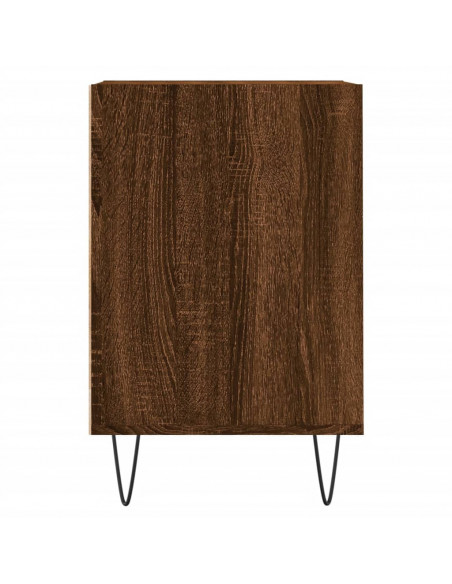 Mobile TV Rovere Marrone 100x35x55 cm in Legno Multistrato