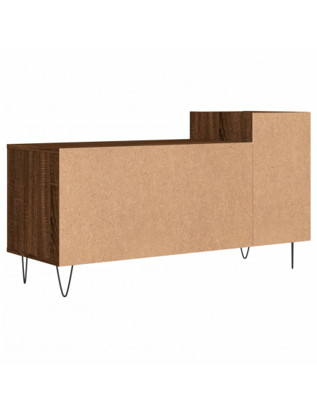 Mobile TV Rovere Marrone 100x35x55 cm in Legno Multistrato