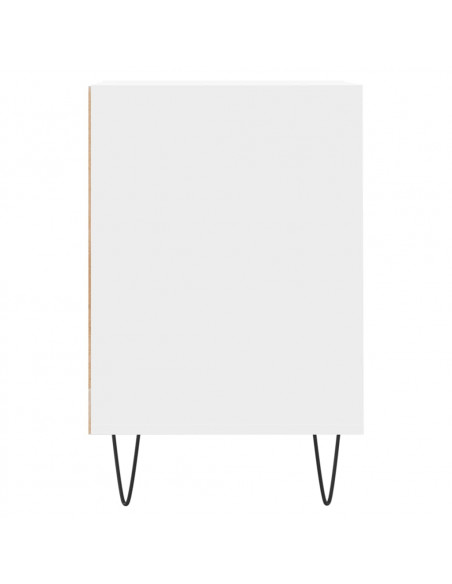 Mobile Porta TV Bianco 160x35x55 cm in Legno Multistrato