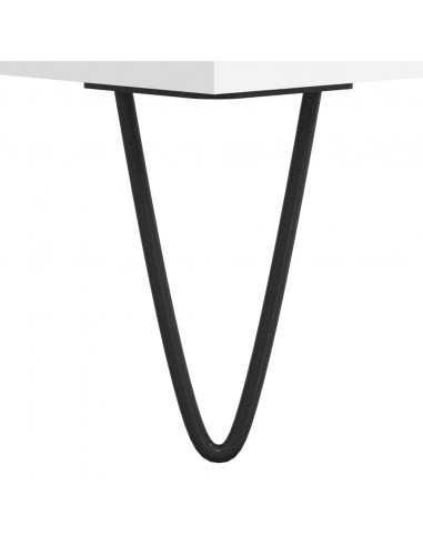 Mobile Porta TV Bianco 160x35x55 cm in Legno Multistrato