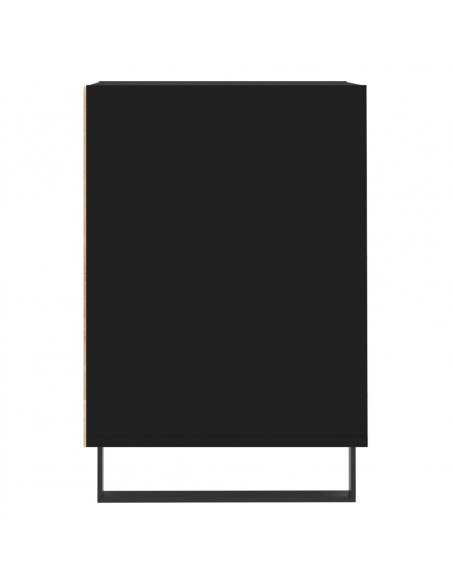 Mobile Porta TV Nero 160x35x55 cm in Legno Multistrato
