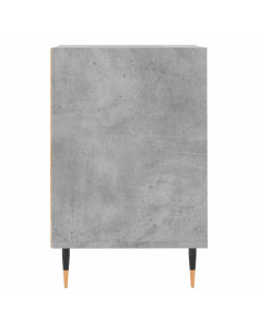 Mobile per TV Grigio Cemento 100x35x55 cm Legno Multistrato 2