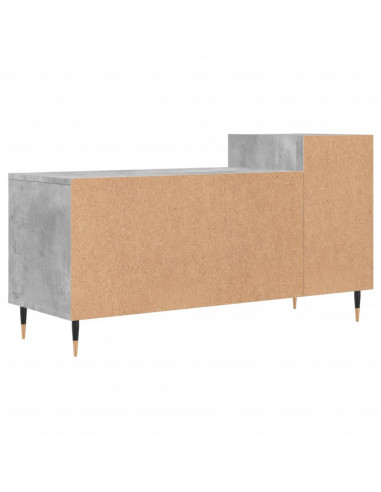 Mobile per TV Grigio Cemento 100x35x55 cm Legno Multistrato