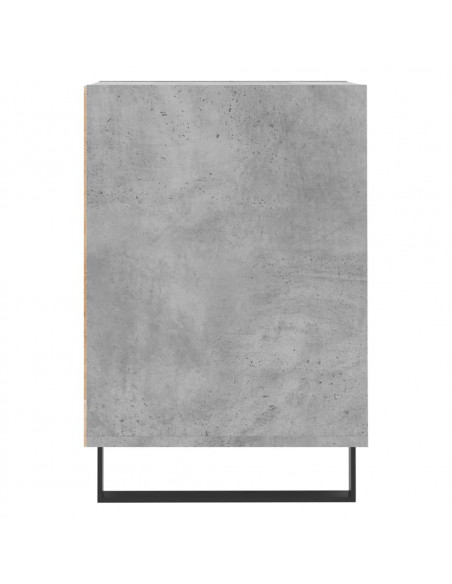 Mobile per TV Grigio Cemento 160x35x55 cm Legno Multistrato