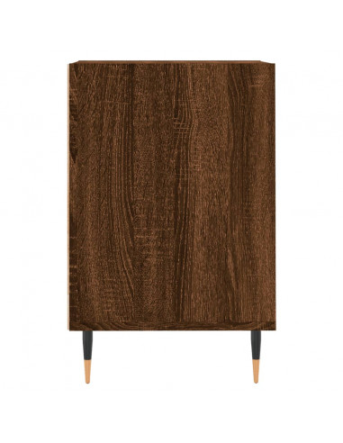 Mobile TV Rovere Marrone 100x35x55 cm in Legno Multistrato