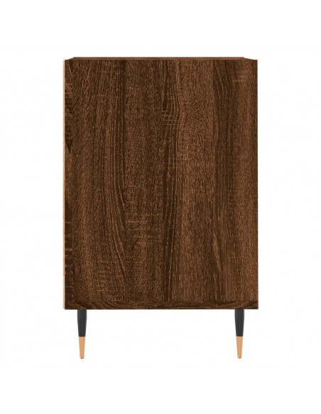 Mobile TV Rovere Marrone 100x35x55 cm in Legno Multistrato