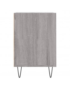 Mobile TV Grigio Sonoma 100x35x55 cm in Legno Multistrato 2