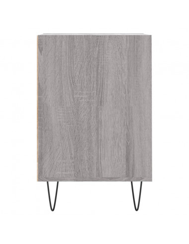Mobile TV Grigio Sonoma 100x35x55 cm in Legno Multistrato