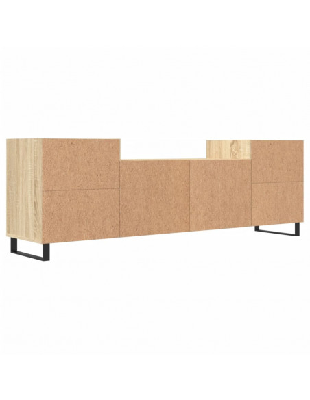 Mobile Porta TV Rovere Sonoma 160x35x55 cm Legno Multistrato