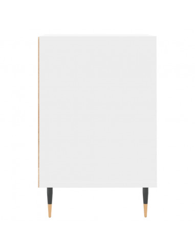 Mobile Porta TV Bianco 160x35x55 cm in Legno Multistrato