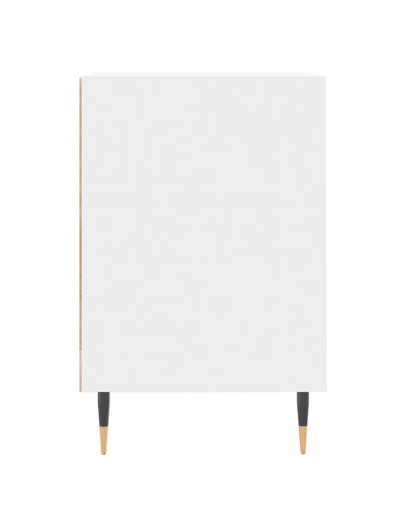 Mobile Porta TV Bianco 160x35x55 cm in Legno Multistrato