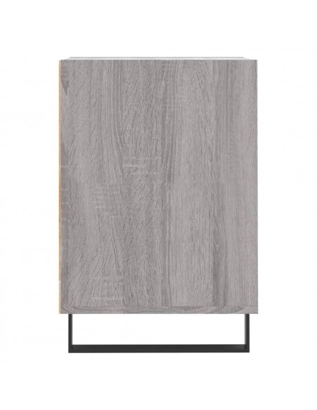 Mobile TV Grigio Sonoma 100x35x55 cm in Legno Multistrato
