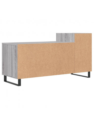 Mobile TV Grigio Sonoma 100x35x55 cm in Legno Multistrato