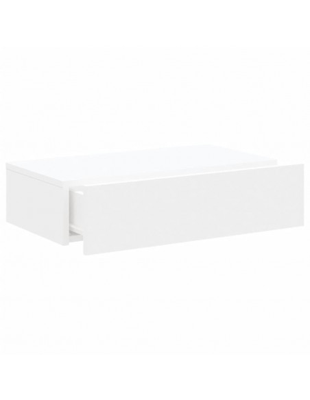 Mobile Porta TV con Luci LED Bianco 60x35x15,5 cm