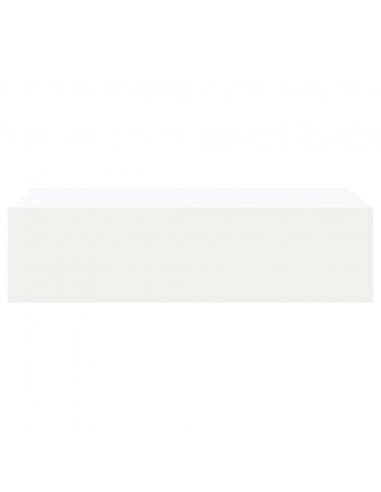 Mobile Porta TV con Luci LED Bianco 60x35x15,5 cm