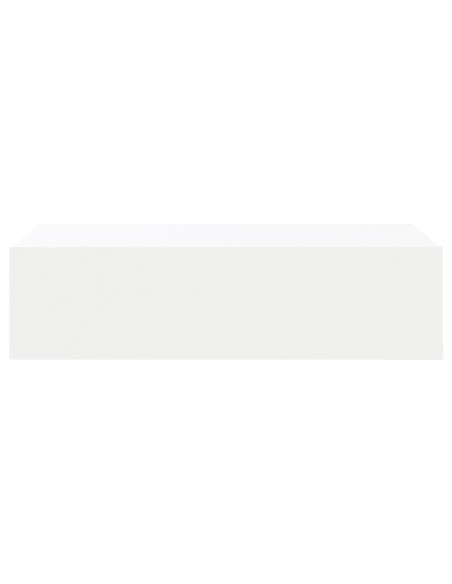 Mobile Porta TV con Luci LED Bianco 60x35x15,5 cm