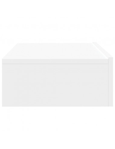 Mobile Porta TV con Luci LED Bianco 60x35x15,5 cm