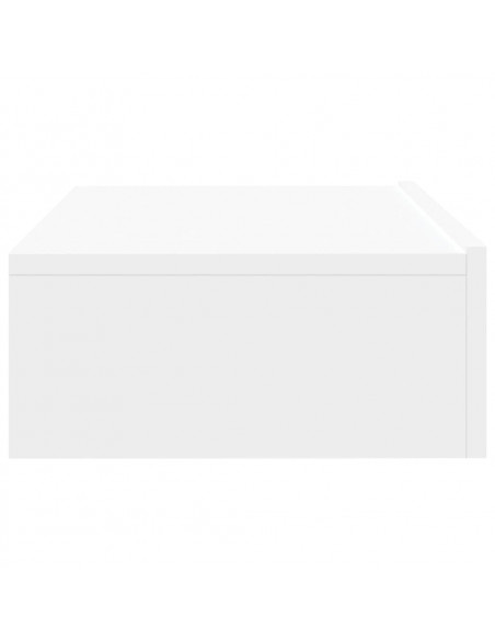 Mobile Porta TV con Luci LED Bianco 60x35x15,5 cm