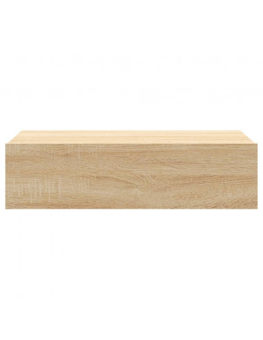 Mobile Porta TV con Luci LED Rovere Sonoma 60x35x15,5 cm