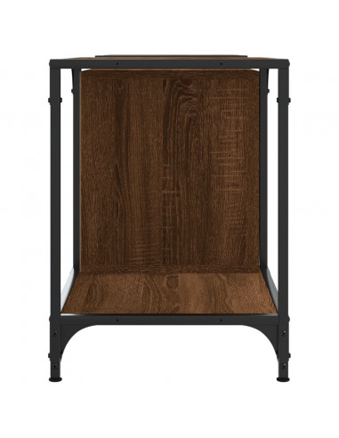 Mobile TV Rovere Marrone 153x37x50 cm in Legno Multistrato