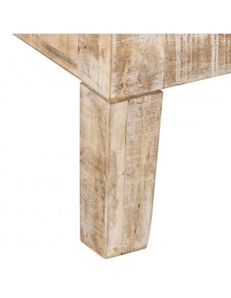 Mobile Porta TV 110x35x46 cm in Legno Massello di Mango