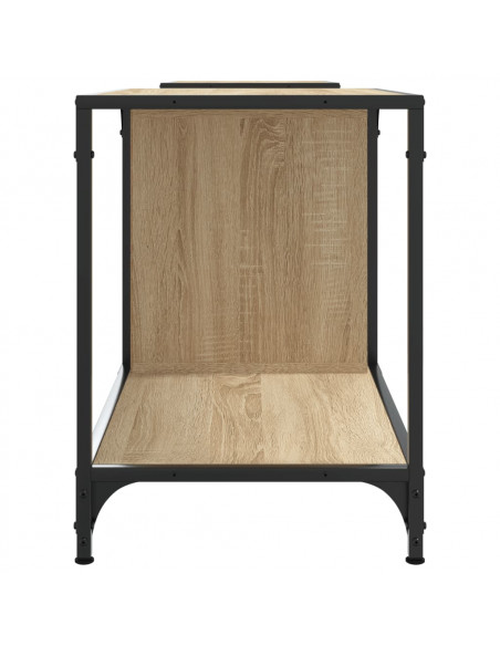 Mobile Porta TV Rovere Sonoma 203x37x50 cm in Legno Multistrato
