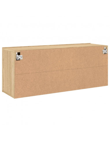 Mobile TV a Parete Rovere Sonoma 100x30x41 cm