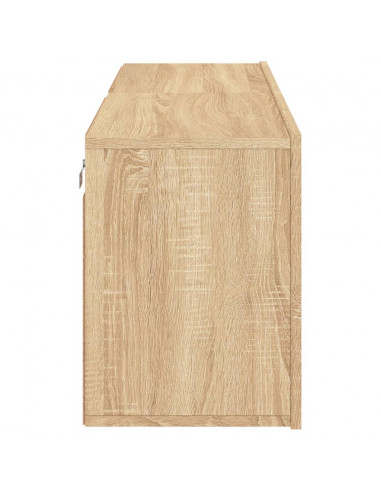Mobili TV a Parete 2pz Rovere Sonoma 60x30x41 cm