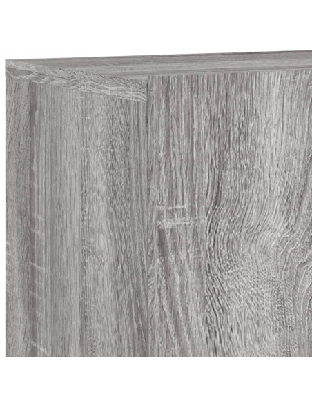 Mobile TV a Parete Grigio Sonoma 80x30x41 cm