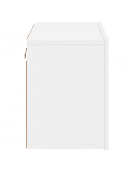 Mobile TV a Parete Bianco 60x30x41 cm