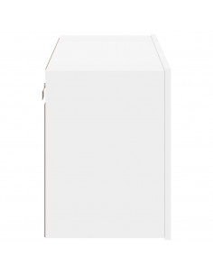 Mobile TV a Parete Bianco 80x30x41 cm 2