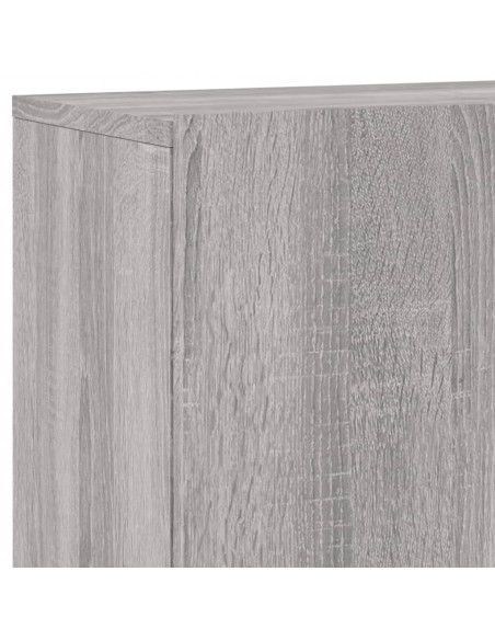Mobile TV a Parete Grigio Sonoma 100x30x41 cm