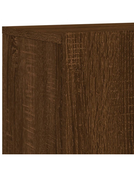Mobili TV a Parete 2pz Rovere Marrone 60x30x41 cm