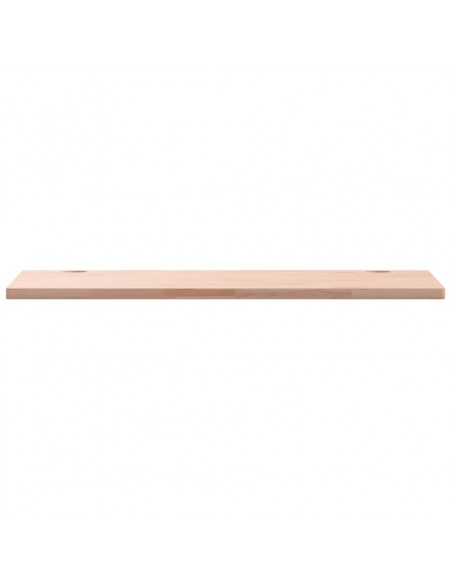 Piano Scrivania 100x60x2,5 cm in Legno Massello di Faggio