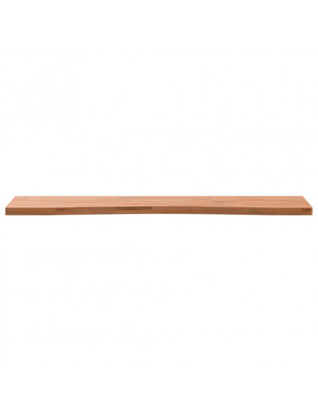 Piano per Scrivania 100x(45-50)x2,5 cm Legno Massello di Faggio