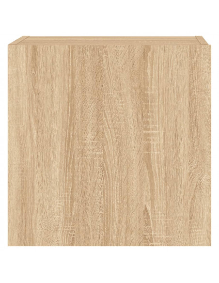 Mobile TV Parete Rovere Sonoma 40,5x30x40 cm Legno Multistrato