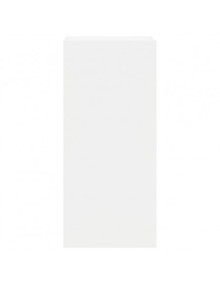 Mobile TV a Parete Bianco 40,5x30x90 cm in Legno Multistrato