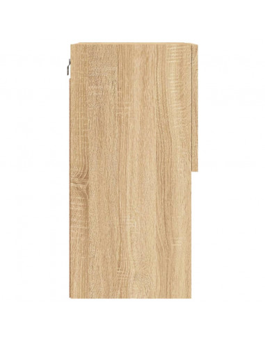 Mobile TV con Luci LED Rovere Sonoma 40,5x30x60 cm