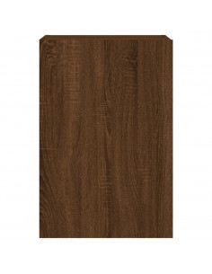 Mobili TV Muro 2 pz Rovere Marrone 40,5x30x60 Legno Multistrato 2