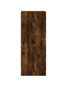 Mobile TV a Parete Rovere Fumo 40,5x30x102 cm Legno Multistrato 2