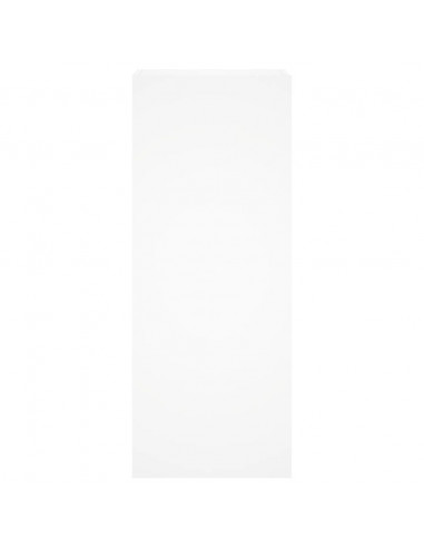 Mobile TV a Parete Bianco 40,5x30x102 cm in Legno Multistrato