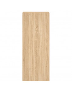 Mobile TV Parete Rovere Sonoma 40,5x30x102 cm Legno Multistrato 2